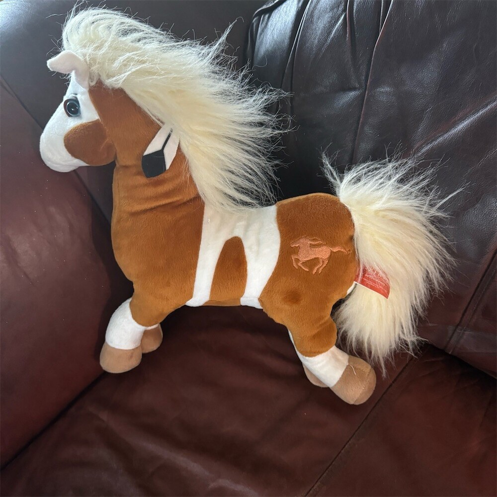 RARE DreamWorks Spirit Stallion of the Cimarron Rain Plush Horse Multicolor